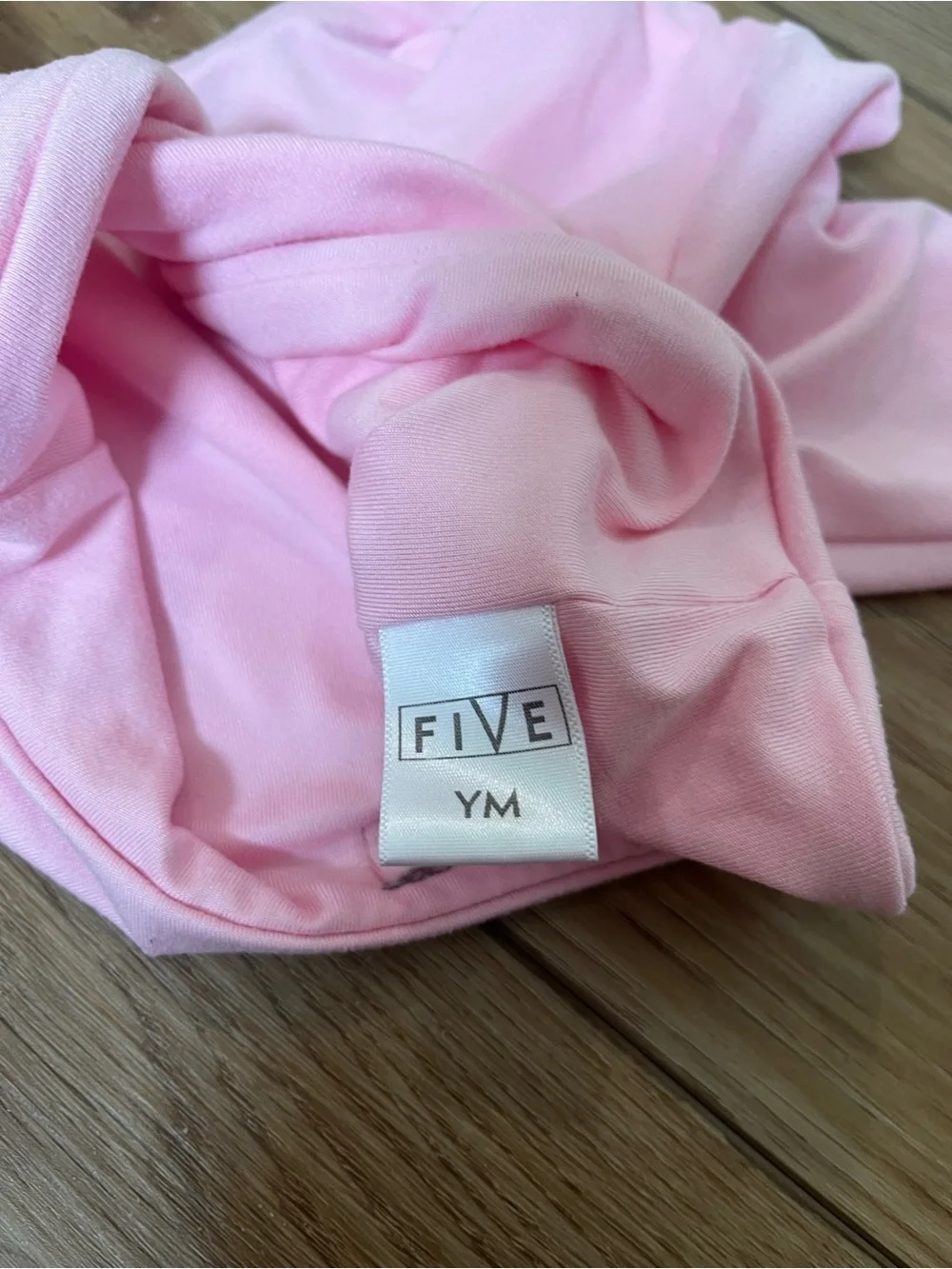 Five Dancewear Long Sleeve Twist-Front Dance Top - Ballet Pink